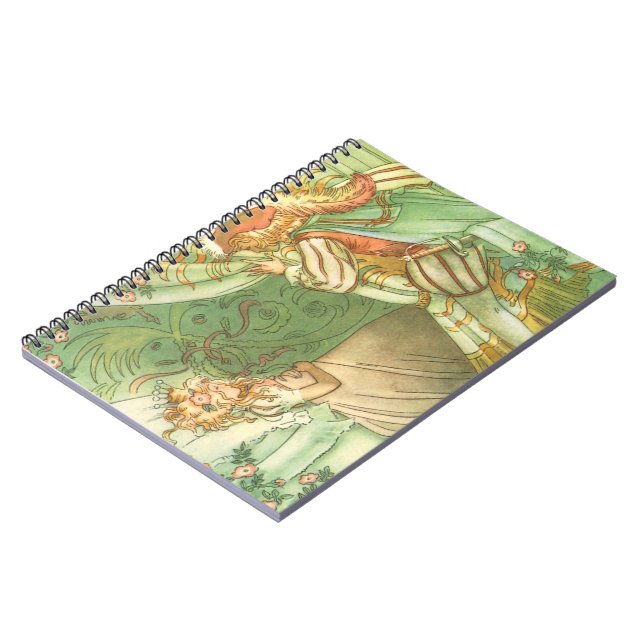 Vintage Fairy Tale Anteckningsbok (Vänstra Sidan)