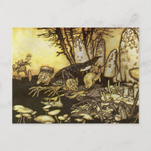 Vintage Fairy Tale, Band of Workmen by Rackham Vykort