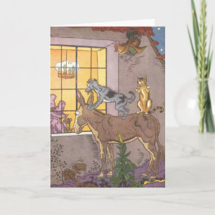 Vintage Fairy Tale, Bremen Town Musician, Hauman Kort