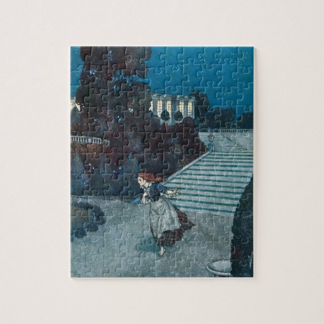 Vintage Fairy Tale, Cinderella av Edmund Dulac Pussel (Vertikal)