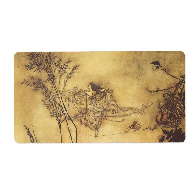 Vintage Fairy Tale, Fairy's Tightrope by Rackham Fraktsedel (Framsidan)