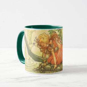 Vintage Fairy Tale, Frog Prince Princess av Pond Mugg