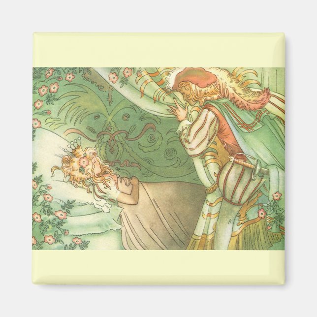 Vintage Fairy Tale Magnet (Framsidan)