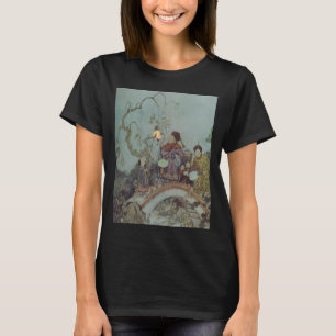 Vintage Fairy Tale, Nightingale av Edmund Dulac T Shirt