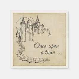 Vintage Fairy Tale Princess Napkins Pappersservett