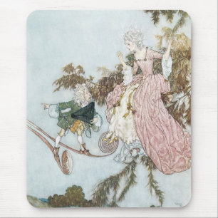 Vintage Fairy Tale Sleeping Beauty av Edmund Dulac Musmatta