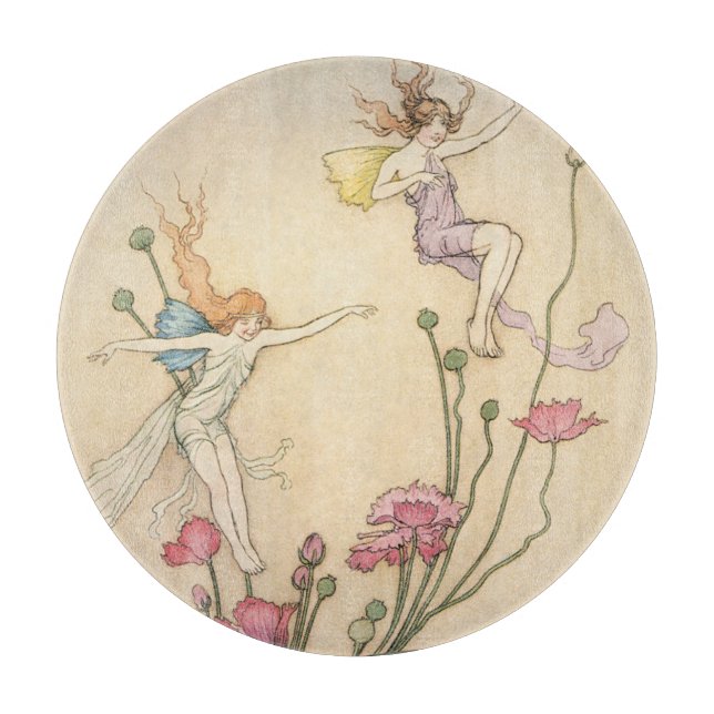 Vintage Fairy Tales, tre spritar fyllda med Joy (Framsidan)