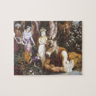 Vintage Fairy Titania och Grund Pussel