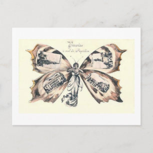 Vintage Fairy Vykort