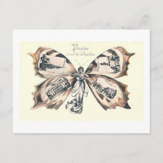 Vintage Fairy Vykort