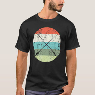 Vintage Fäktare Fighting Sports Fäktare Retro Fenc T Shirt