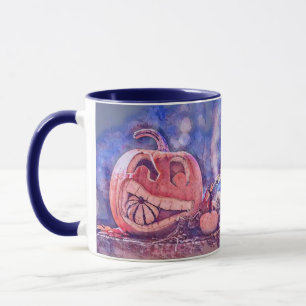 Vintage Fall pumpor höst färger vattenfärgsvisning Mugg