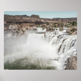 Vintage Falls // Grainy Dull Tone Beauty Poster