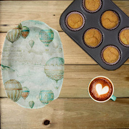 Vintage Fallskärm Skräppost Journal Ephemera Decou