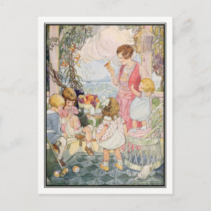 Vintage Family and Pets by Ruth M. Hallock Vykort