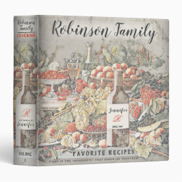 Vintage Family Rececipe-cookbook