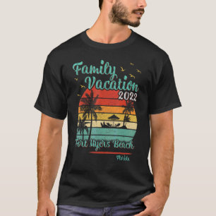 Vintage Family Vacation 2022 Florida Fort Myers BE T Shirt
