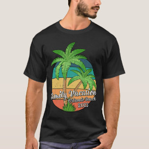 Vintage Family Vacation 2023 Florida Orlando Beach T Shirt
