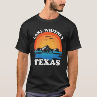 Vintage Family Vacation Retro Texas Whitney Sjö T Shirt