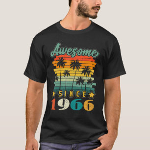Vintage Fantastisk sedan 1966 57:e födelsedagen 57 T Shirt