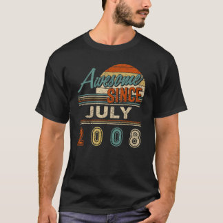 Vintage Fantastisk sedan juli 2008 14 år gammal få T Shirt