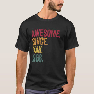 Vintage - Fantastisk Sedan Maj 1968 57-årsdag 57 T Shirt