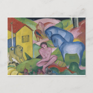 Vintage Fantasy Painting med titeln "Dream" Vykort