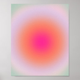 Vintage Färg övertoning Poster