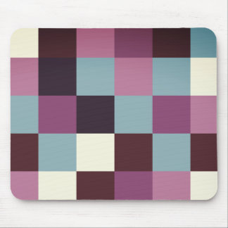 Vintage Färg Plaids Mousepad Musmatta