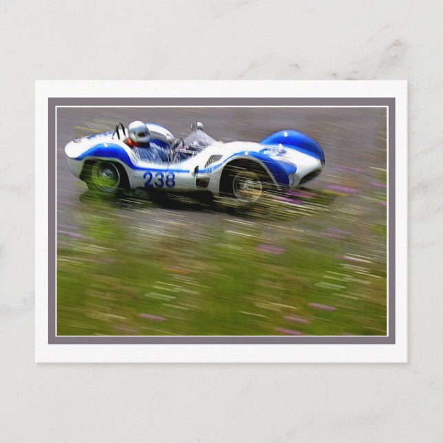 Vintage Färg Vykort (Framsida)