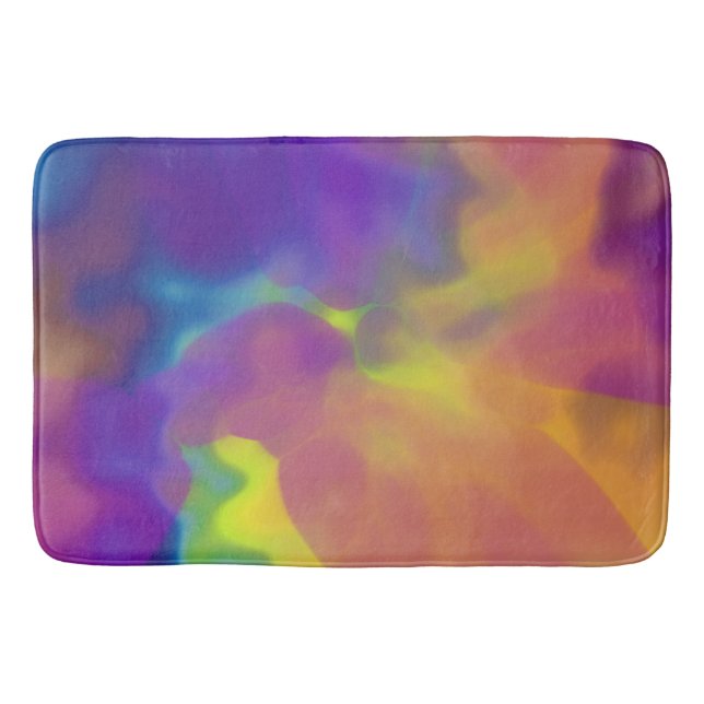 Vintage, färgämne badrumsmatta (Framsidan)