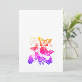 Vintage Färgämnen Inbjudningar