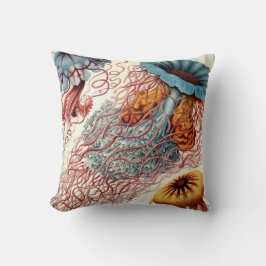 Vintage Färgfull maneter Kudde