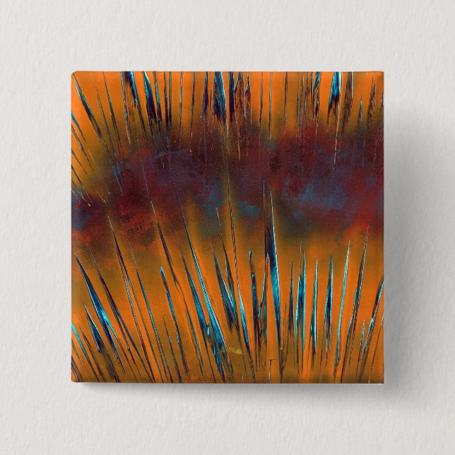 Vintage - färgfyllda fack knapp (Framsida)