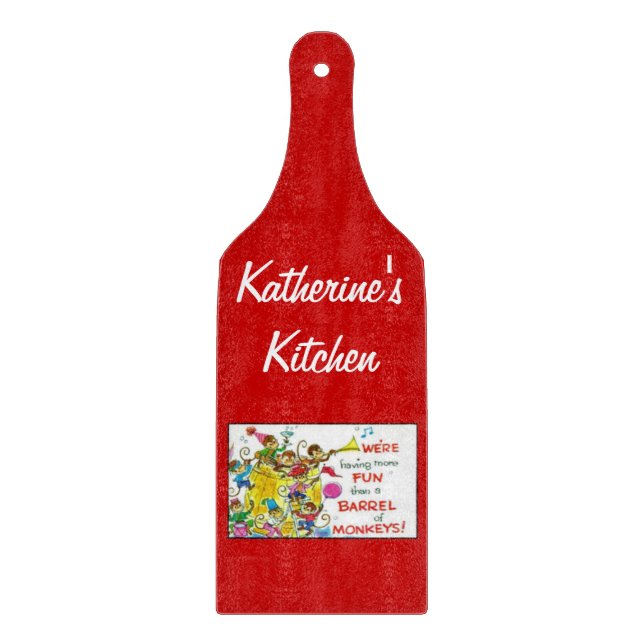 Vintage Färgstark Roligt av apor (Framsidan)