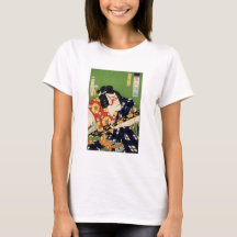 Vintage Färgstark traditionell japansk ukyio-e-sty