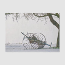 Vintage Farm Equipment Snö Photo