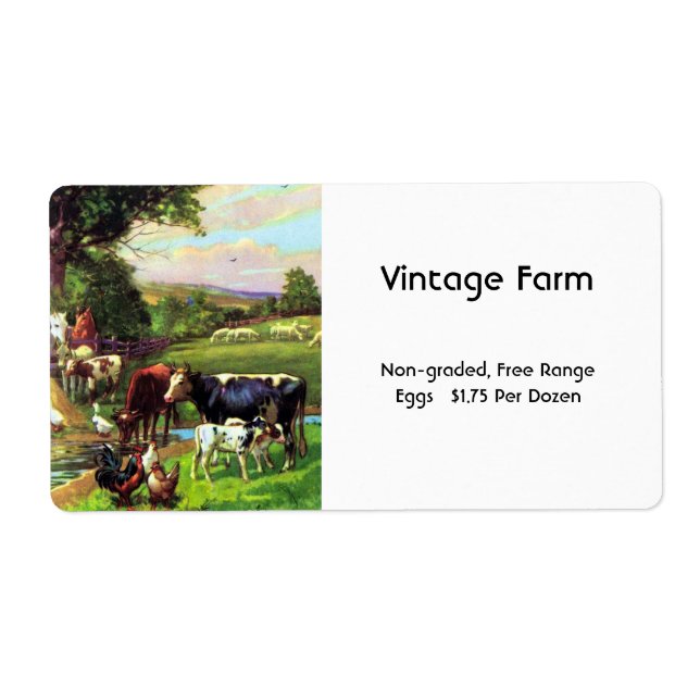 Vintage Farm Fraktsedel (Framsidan)