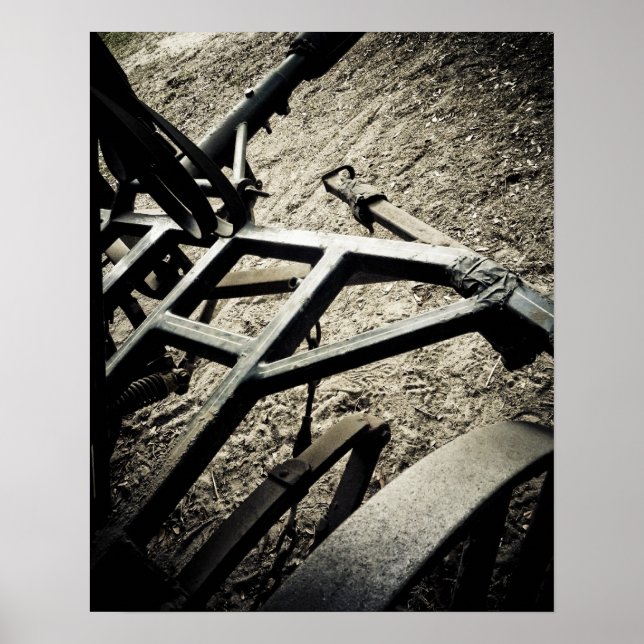 Vintage Farm Tools Poster (Framsidan)