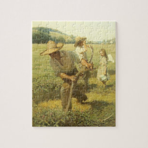 Vintage Farmers, tillbaka till gården av NC Wyeth Pussel