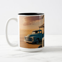 Vintage Farmhouse Två-Tonad Mugg