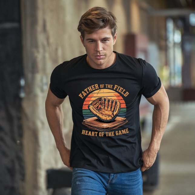 Vintage Fars dag - Far vid Fält T Shirt (Skapare uppladdad)