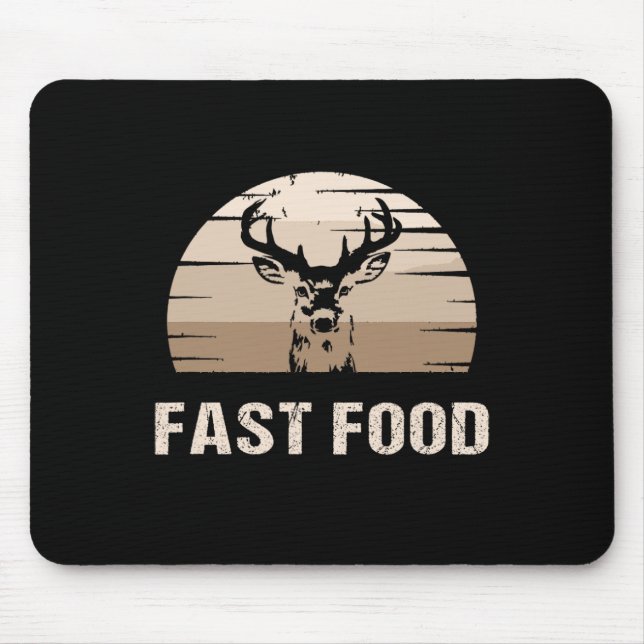 Vintage Fast Food Hunter Hjort Hunter Musmatta (Framsidan)