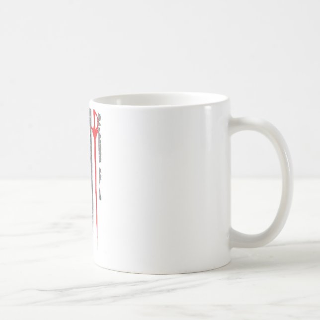 Vintage Fening American Flagga Kaffemugg (Höger)