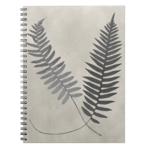 Vintage Ferns Anteckningsbok