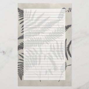 Vintage Ferns Brevpapper
