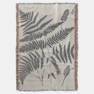 Vintage Ferns Filt