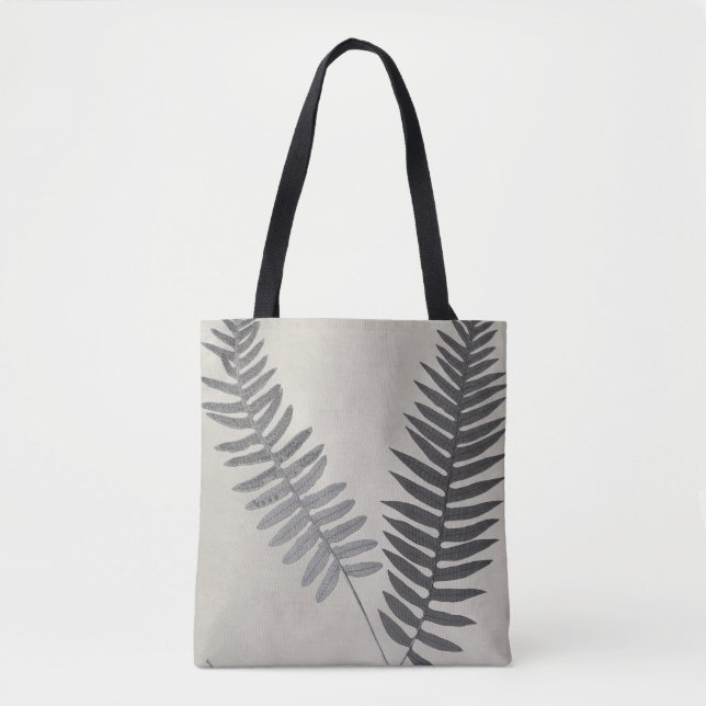 Vintage Ferns Tygkasse (Framsida)