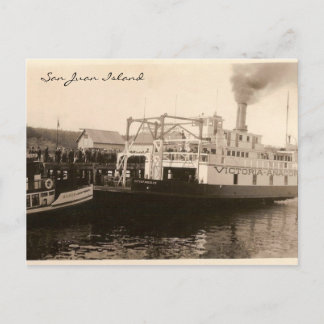 Vintage Ferries Vykort