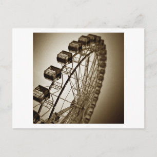 Vintage Ferris Wheel Vykort
